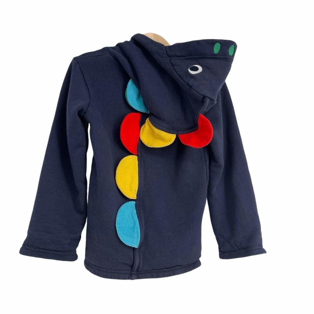 Frugi dino spikes rainbow jacket 4-5 years - Picture 1 of 5